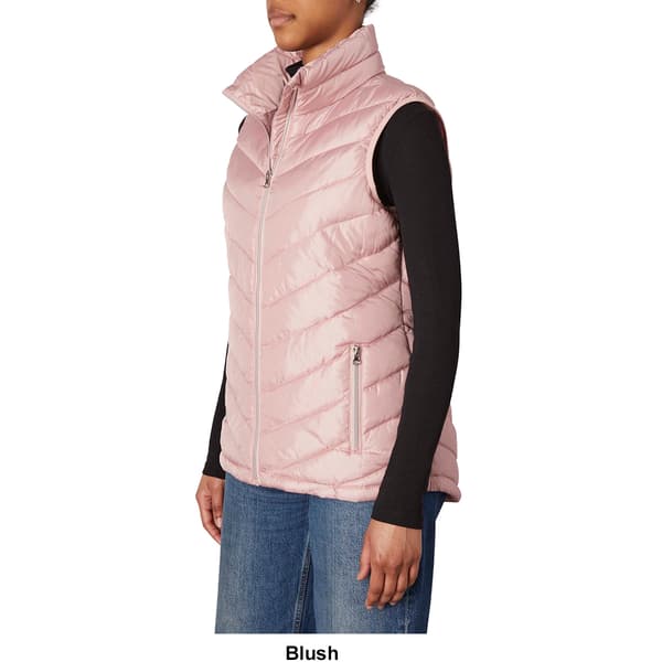 Womens Big Chill Chevron Puffer Vest