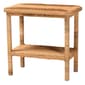 bali & pari Minahasa Bohemian Light Honey Braided Side Table - image 1