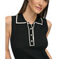 Womens Tommy Hilfiger Sleeveless Collar Sweater Knit Top w/Trim - image 3