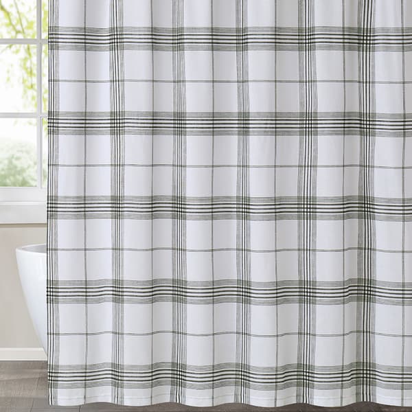 Cottage Classics Cottage Plaid Shower Curtain