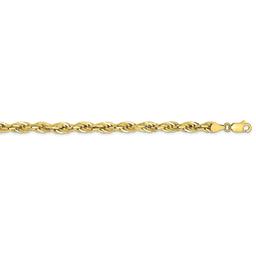 Unisex Gold Classics(tm) 10kt. 4.75mm 26in. Semi-Solid Rope Chain
