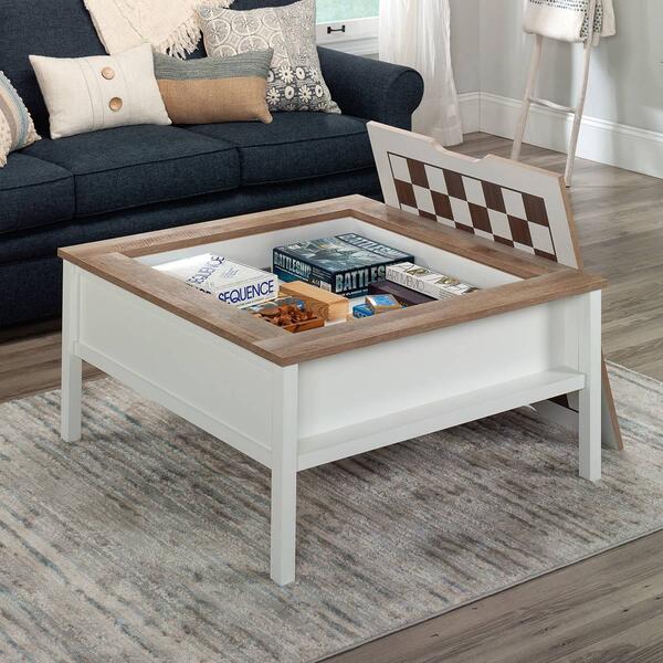 Sauder Cottage Road Gaming & Coffee Table with Reversible Top