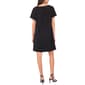 Womens MSK Short Sleeve Crepe Stud Shift Dress - image 2