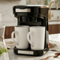 Ovente Double Drip Coffee Maker with Mugs - image 3