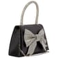 Sasha Satin Rhinestone Box Bag with Chain - image 3