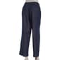Womens Nautica Pleated Chambray Pull On Casual Pants - image 3