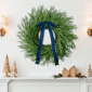 Puleo International 24in. Green Soft Spruce Artificial Wreath - image 2