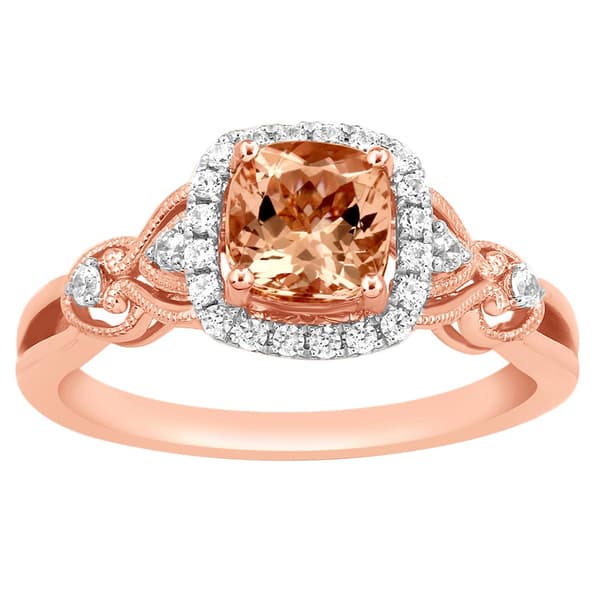 Endless Affection™ Rose Gold 1/4ctw. Diamond Ring