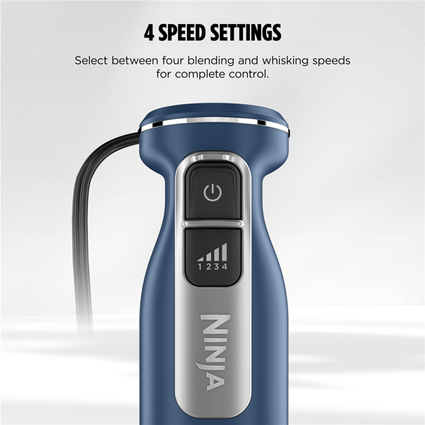 Ninja® Power Duo Immersion Blender with Whisk & Blending Vessel