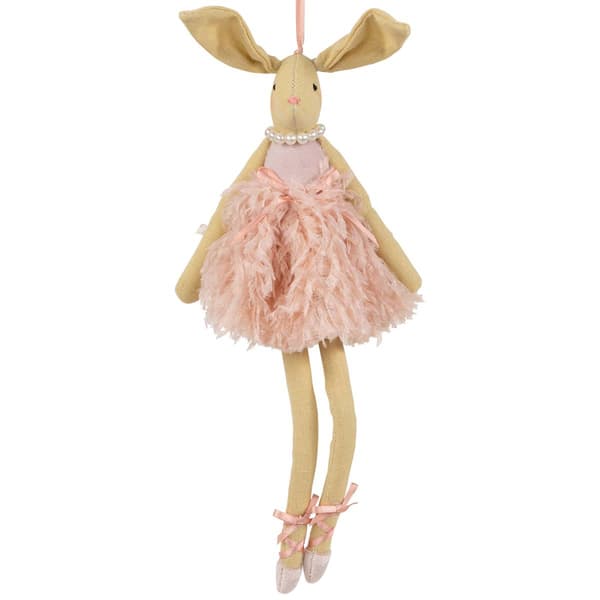 Northlight Seasonal Plush Ballerina Bunny Easter Wall Decor - image 