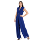 Womens R&M Richards Flowy Chiffon Sleeveless Flare Jumpsuit - image 1