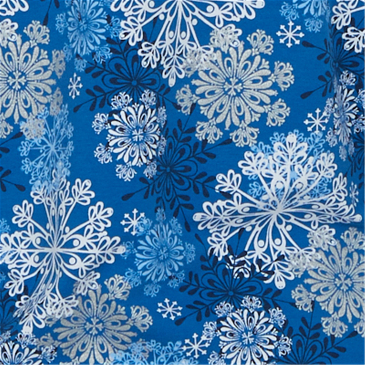 Plus Size Alfred Dunner Classics 3/4 Sleeve Snowflake Blouse
