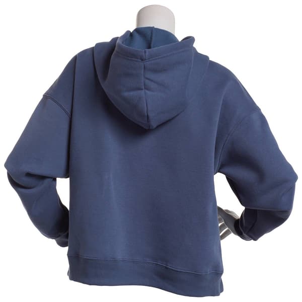 Juniors Pink Rose NYC Fleece Hoodie
