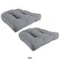 Jordan Manufacturing 2pc. 19in. Tory Wicker Chair Cushions - image 3