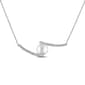 Gemstone Classics(tm) Pearl & Sapphire Bypass Necklace - image 1