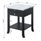 Convenience Concepts American Heritage Marble End Table - Black - image 5