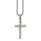 Mens Gentlemens Classics&#40;tm&#41; Cross with Jesus Necklace - image 1