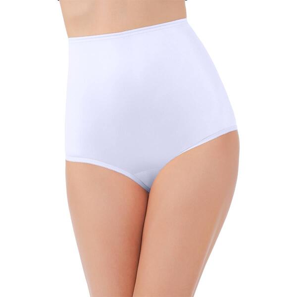 VANITY FAIR RADIANT ~ Womens Brief Underwear Panties 3-Pair Nylon