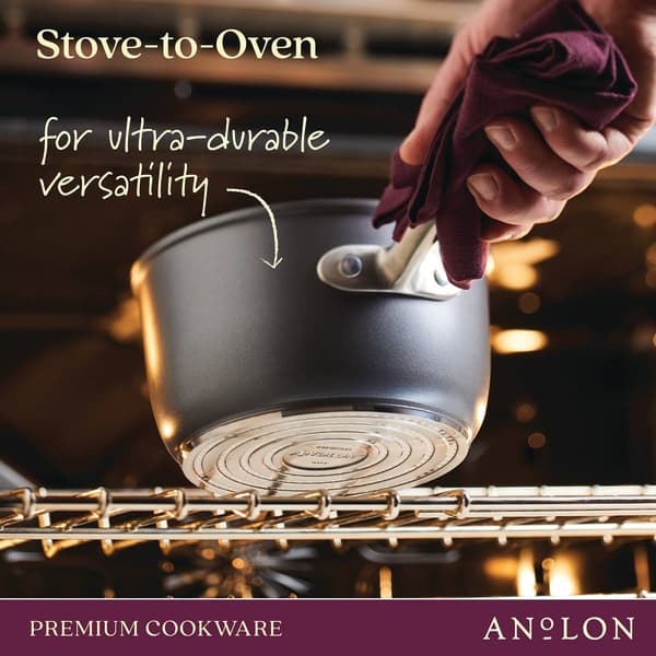 Anolon&#174; Accolade 2.5qt. Hard-Anodized Nonstick Saucepan