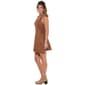 Juniors Madden Girl Suede Studded Halter Skater Dress - image 4