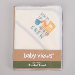 Baby Boy baby views(R) Construction Crew Hooded Towel