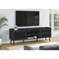 Monarch Specialties Transitional 72in. TV Stand with Storage - image 1