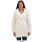 Womens Sebby Crushed Faux Fur Coat w/Notch Collar - image 4