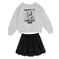 Girls &#40;7-16&#41; Tween Diva Varsity Bear Sweatshirt & Pleated Skort - image 1