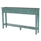 Linon Home Decor Sadie Long Console - Teal - image 1