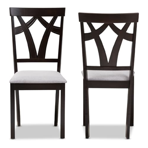 Baxton Studio Sylvia Dining Chairs - Set of 2