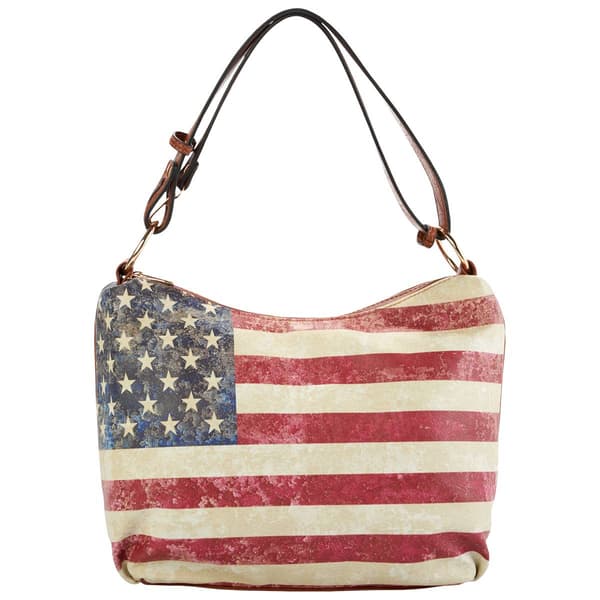 DS Fashion NY Americana Convertible Hobo - image 