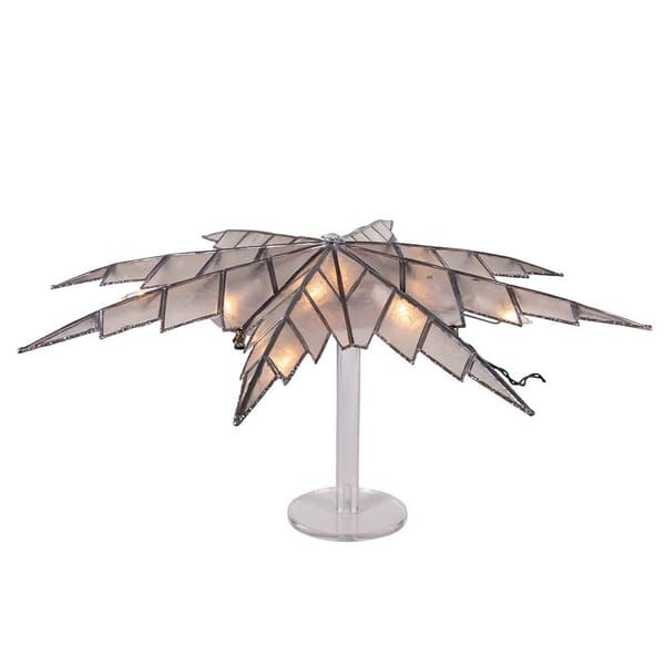 Kurt S. Adler 15in. Capiz Silver Star Tree Topper