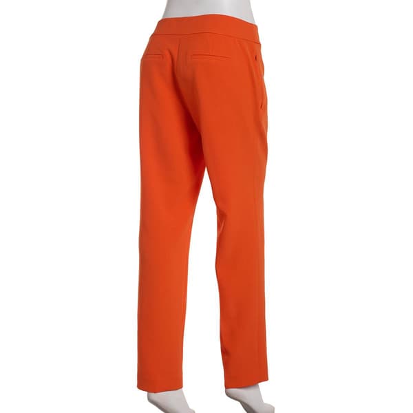 Womens Kasper Julia Stretch Solid Crepe Pants