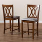 Baxton Studio Reneau 2 Piece Wood Pub Chair Set - image 7