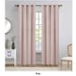 Polyester Velvet Stripe Embossed Curtain Panel - image 2