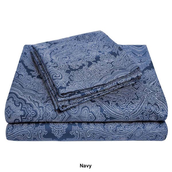 Superior Italian Paisley 600TC Cotton Blend Sheet Set