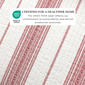 FreshFolds Wesley 3pc. Farmhouse Stripe Reversible Quilt Set - image 4