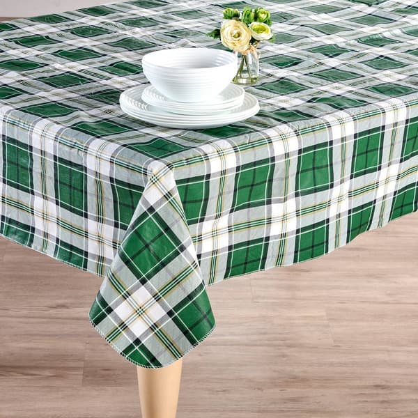 Day by Day Bryon Plaid Tablecloth - image 