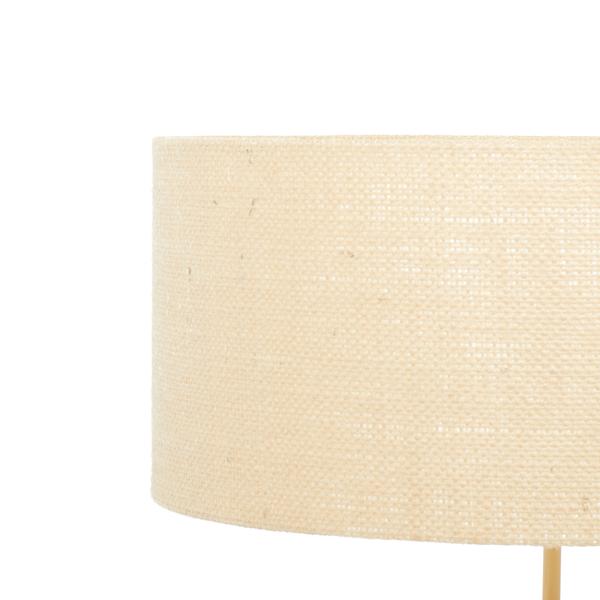 9th & Pike® Beige Wood Rustic Table Lamp