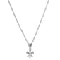 Gianni Argento Lab Grown White Sapphire Turtle Pendant - image 1