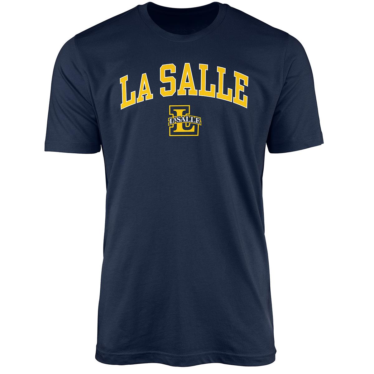 Mens La Salle Pride Mascot Short Sleeve Tee