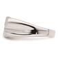 Mens Pure Fire 14kt. White Gold Onyx Lab Grown Diamond Cross Ring - image 3