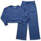 Girls &#40;7-12&#41; Yougalious Scuba Top w/ Flare Pants - image 1