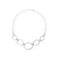 Ellen Tracy Sterling Silver Graduated Oval Link Necklace - image 1
