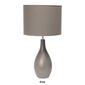 Simple Designs Oval Bowling Pin Base Ceramic Table Lamp - image 10