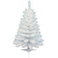 Puleo International 3ft. White Tinsel Christmas Tree - image 1