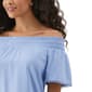 Petite Ella Rafaella&#174; Short Sleeve Off The Shoulder Top - image 2