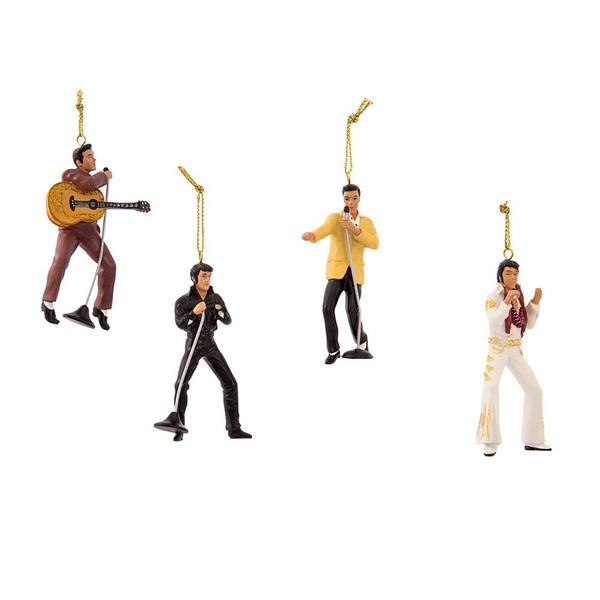 Kurt S. Adler Elvis Presley 4pc. Ornament Gift Set