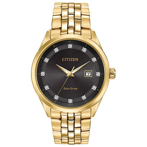 Mens Citizen&#40;R&#41; Addysen Diamond Hour Marker Watch - BM7252-51G - image 