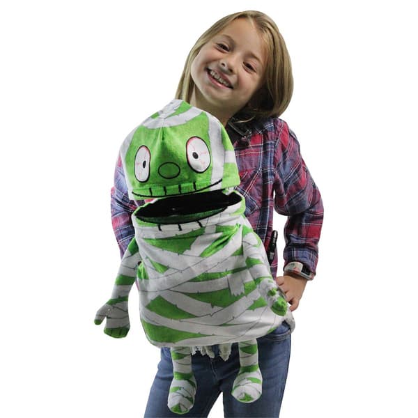 Northlight Seasonal Animated Mummy Halloween Trick or Treat Bag